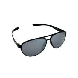 Flying Eyes Sunglasses Cooper Narrow (Kestrel) - Matte Black Frame, Mirrored Onyx Lenses