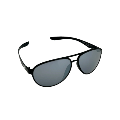 Flying Eyes Sonnenbrille Cooper Narrow (Kestrel) - Rahmen matt schwarz, Linsen onyxfarben (verspiegelt)
