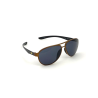 Flying Eyes Sunglasses Cooper Narrow (Kestrel) - Golden Front Frame, Dark Solid Gray Lenses