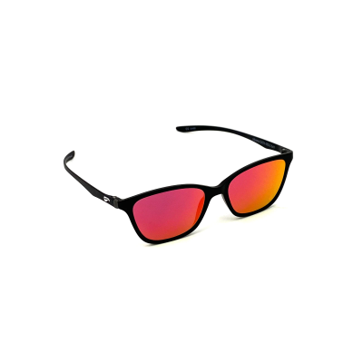 Flying Eyes Sonnenbrille Athene - Rahmen matt schwarz, Linsen Sunset (verspiegelt)