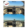 Flying Eyes Sunglasses Ninox - Black Tie Frame, Mirrored Sunset Lenses