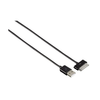 Hama USB Lade-/Sync-Kabel für Samsung Galaxy Tab & Note (Samsung 30-Pin) - schwarz, 1,2 m