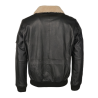 TOP GUN Rafel - Leather Bomber Jacket, black, size 54 (XXL)