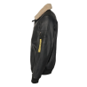 TOP GUN Rafel - Leather Bomber Jacket, black, size 54 (XXL)