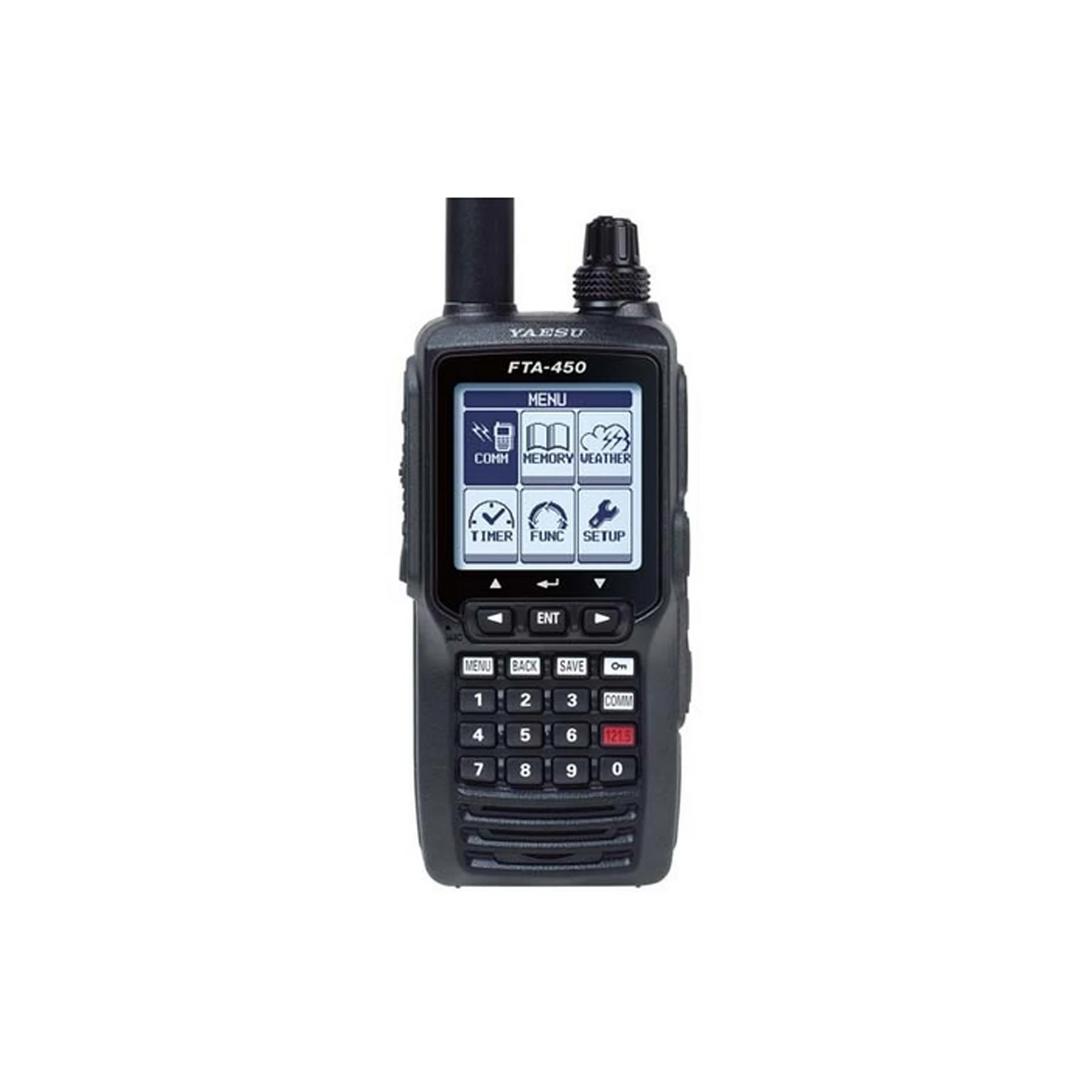 Yaesu FTA-450L Handheld Radio - 8.33 / 25 kHz Channel Pitch