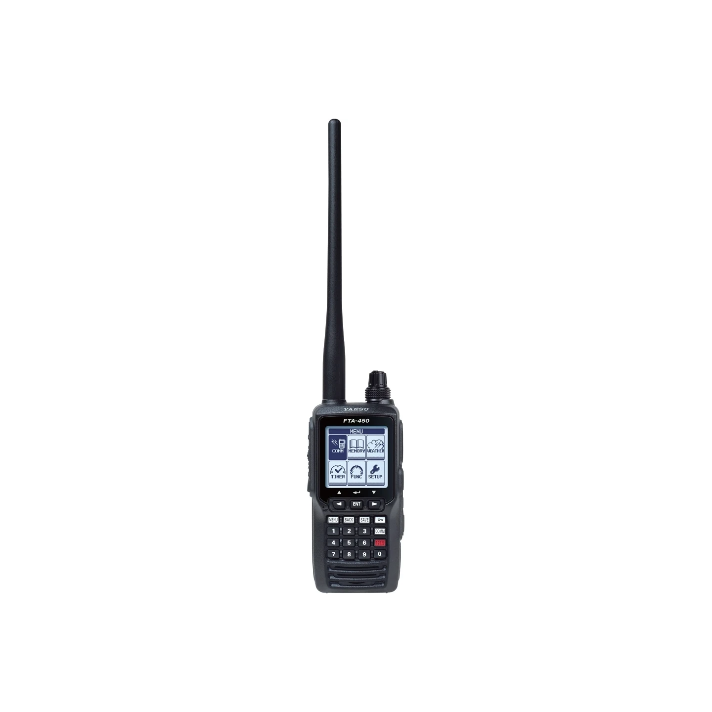 Yaesu FTA-450L Handheld Radio - 8.33 / 25 kHz Channel Pitch