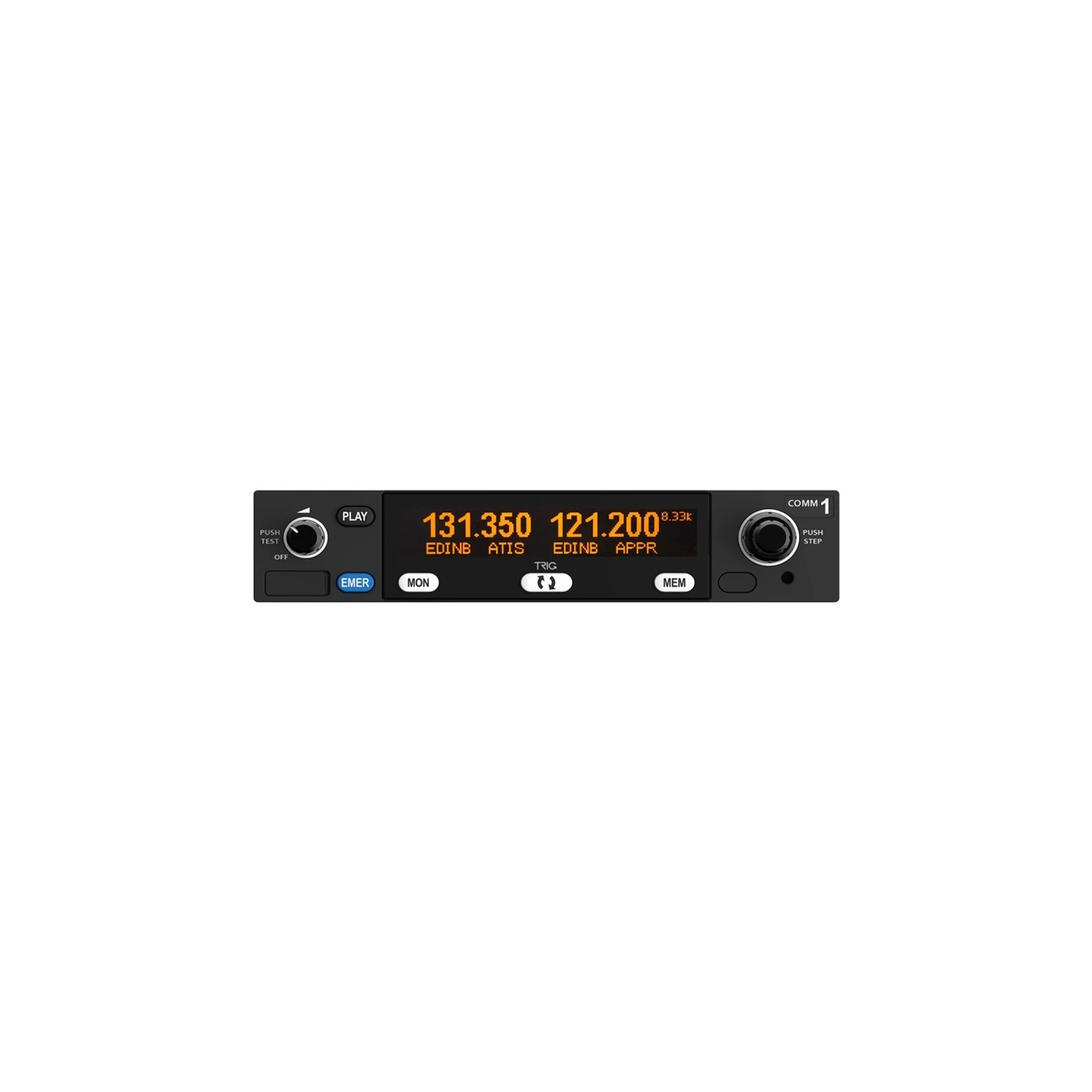 TRIG Radio TY96 - 10 Watt Output, 8.33 & 25 kHz, Slimline