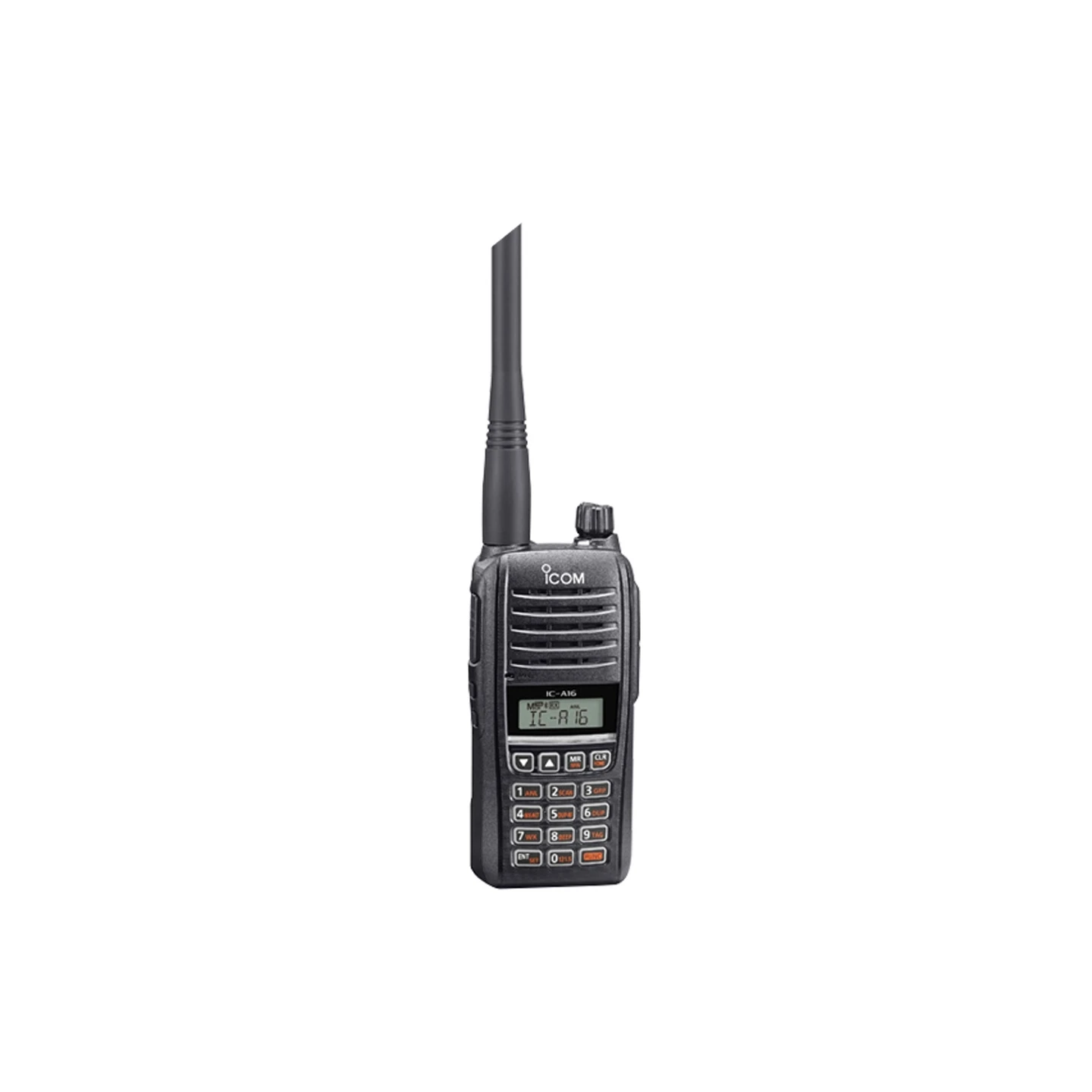 ICOM Aircraft Radio Handheld Radio IC-A16E (32) - 8.33 & 25 kHz Pitch, COM Channels, Bluetooth