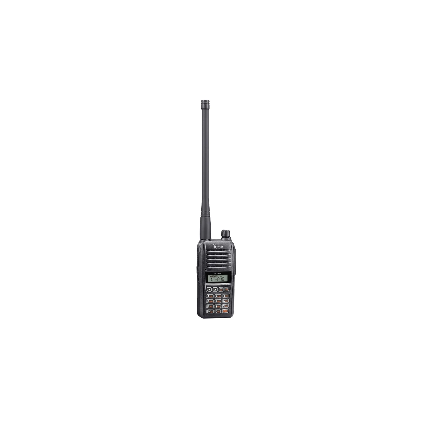 ICOM Aircraft Radio Handheld Radio IC-A16E (42) Lite - 8.33 & 25 kHz Pitch, COM Channels