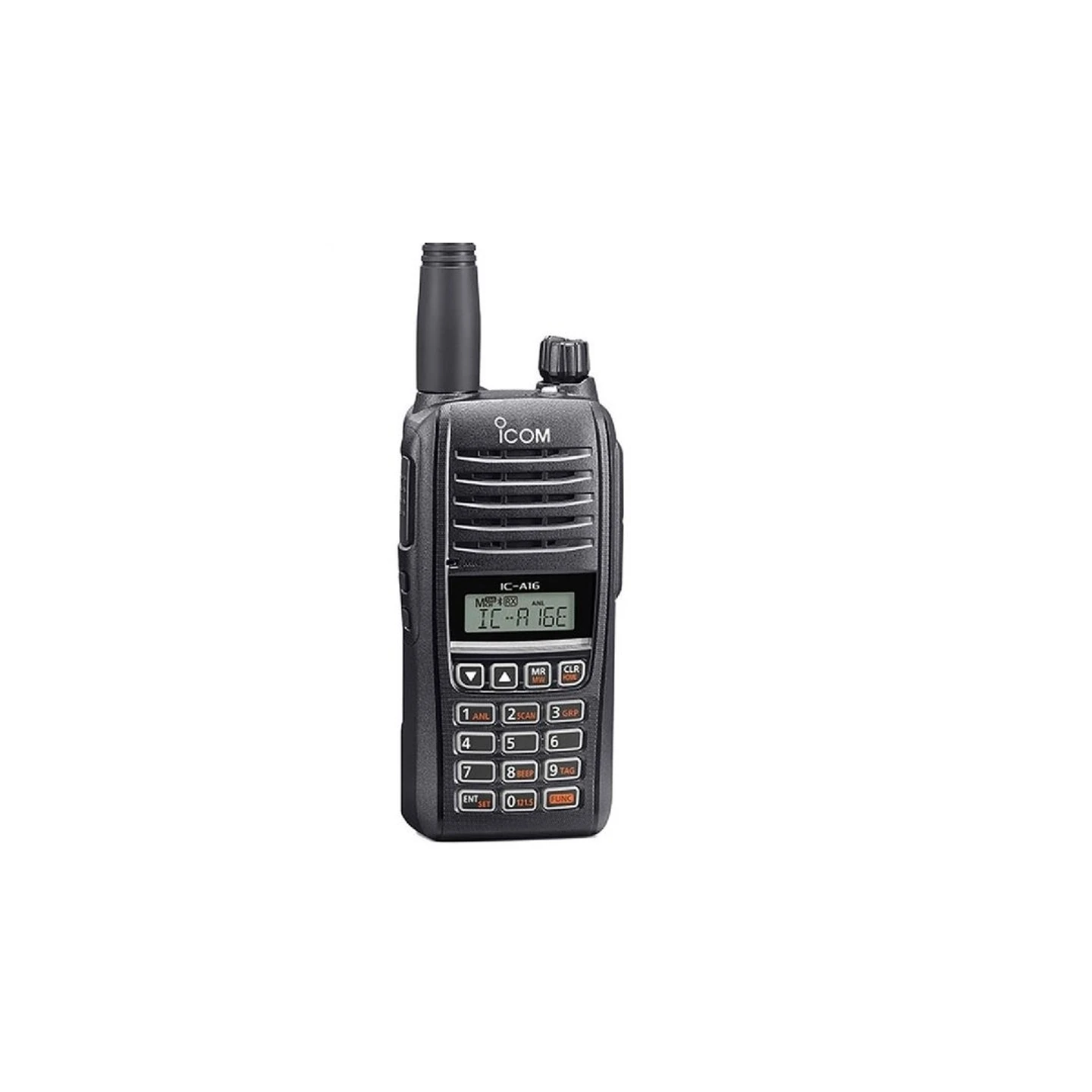 ICOM Aircraft Radio Handheld Radio IC-A16E (42) Lite - 8.33 & 25 kHz Pitch, COM Channels