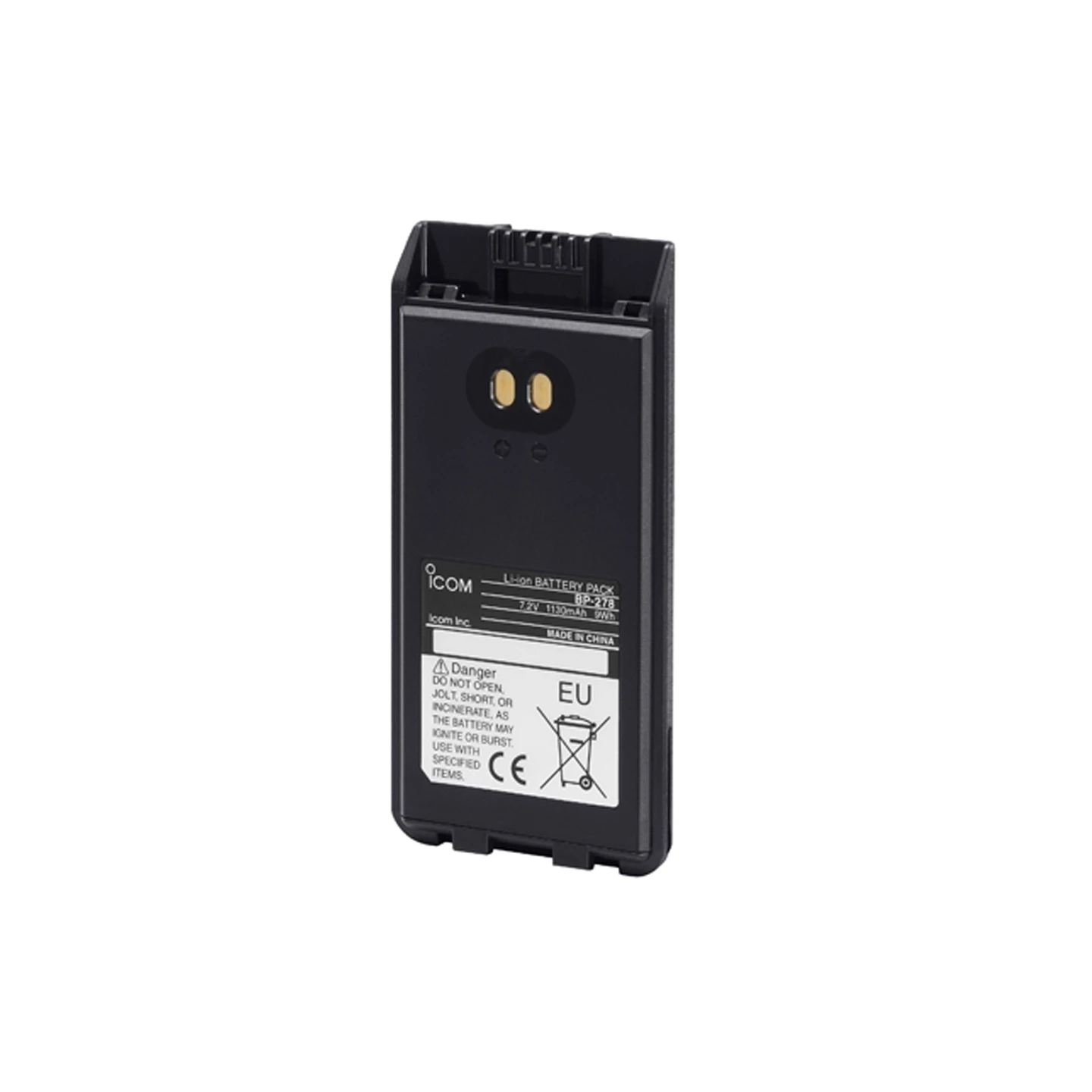 ICOM Li-Ion battery (BP-278), 7.2 V, 1,190 mAh (typ.) - for IC-A16 series