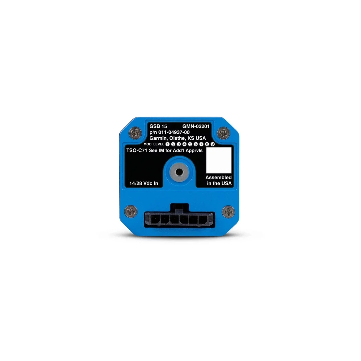 Garmin GSB 15 Doppel-USB-Port (Typ-A) - Einbauversion mit Vertikal-Anschluss, TSO-C71