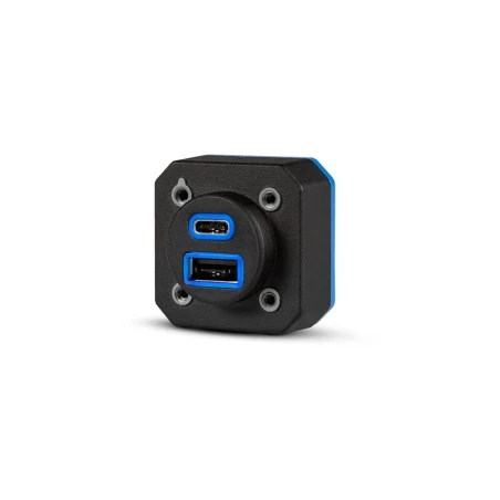 Garmin GSB 15 Doppel-USB-Port (Typ-A/Typ-C) - Einbauversion mit rückseitigem Anschluss