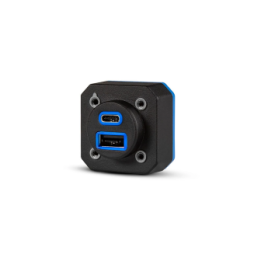 Garmin GSB 15 Dual USB Charging Port (Type-A/Type-C) - Install Version with side connector