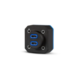 Garmin GSB 15 Dual USB Charging Port (Type-C/Type-C) - Install Version with side connector