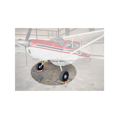 Rope Chocks Paar - Wegrollsperre für kleine bis mittlere Reifen/Räder