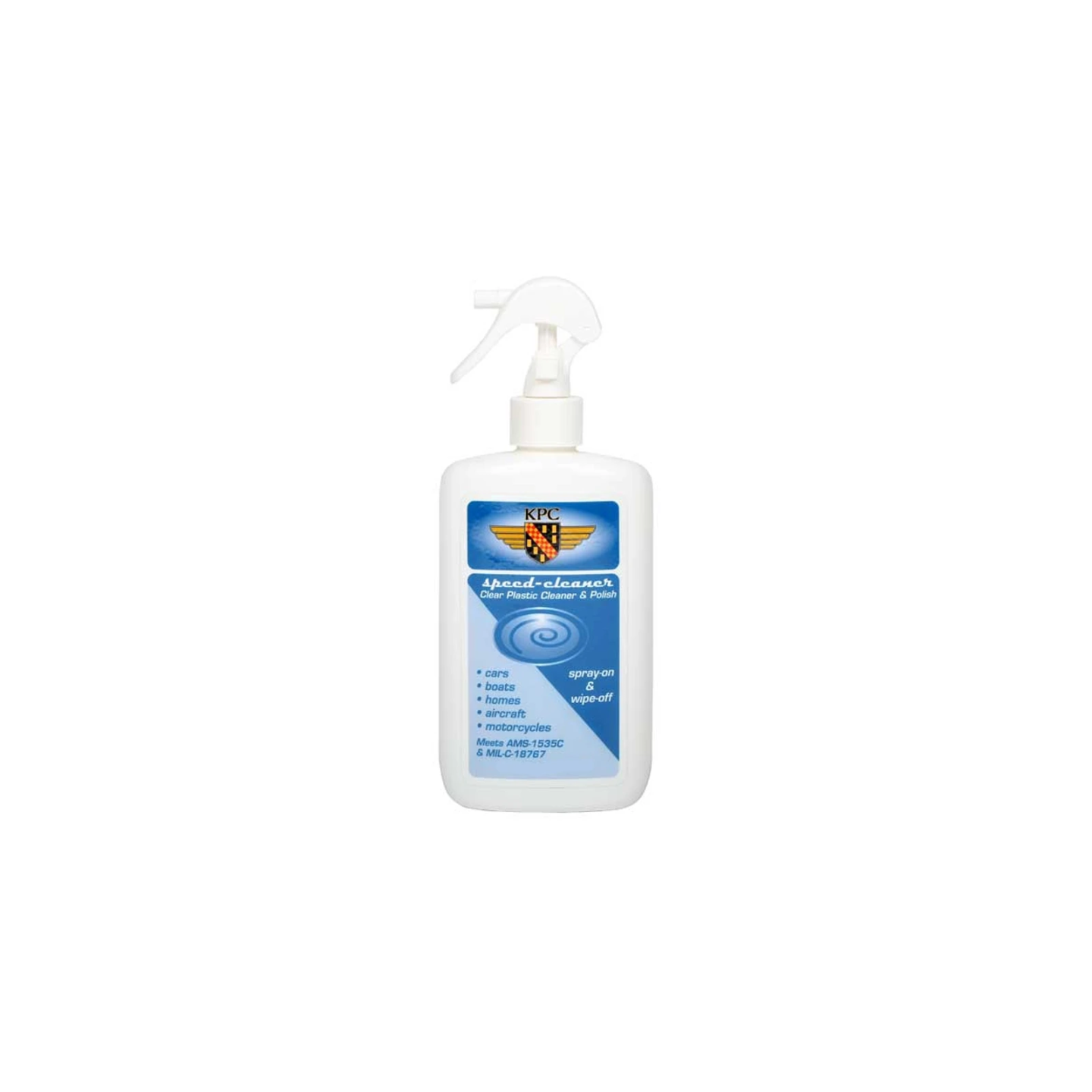 KLEENMASTER Clear Plastic Cleaner & Polish - Aerosol 12 US fl. oz.