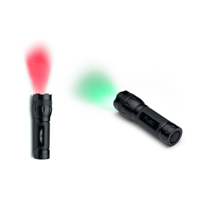 ASA, LED Flightlight - Taschenlampe, rot/grün/weiß