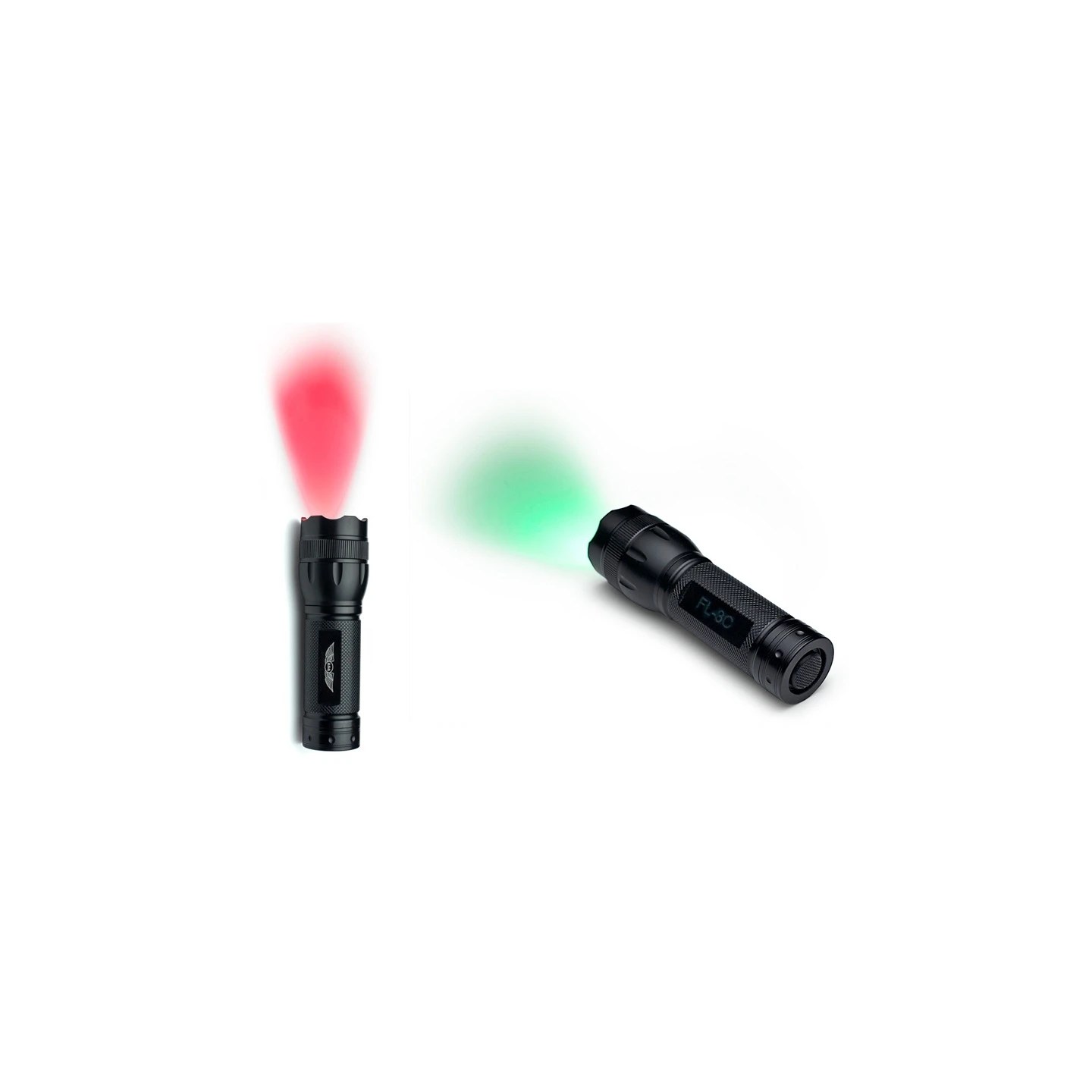ASA, LED Flightlight - Flashlight, red/green/white