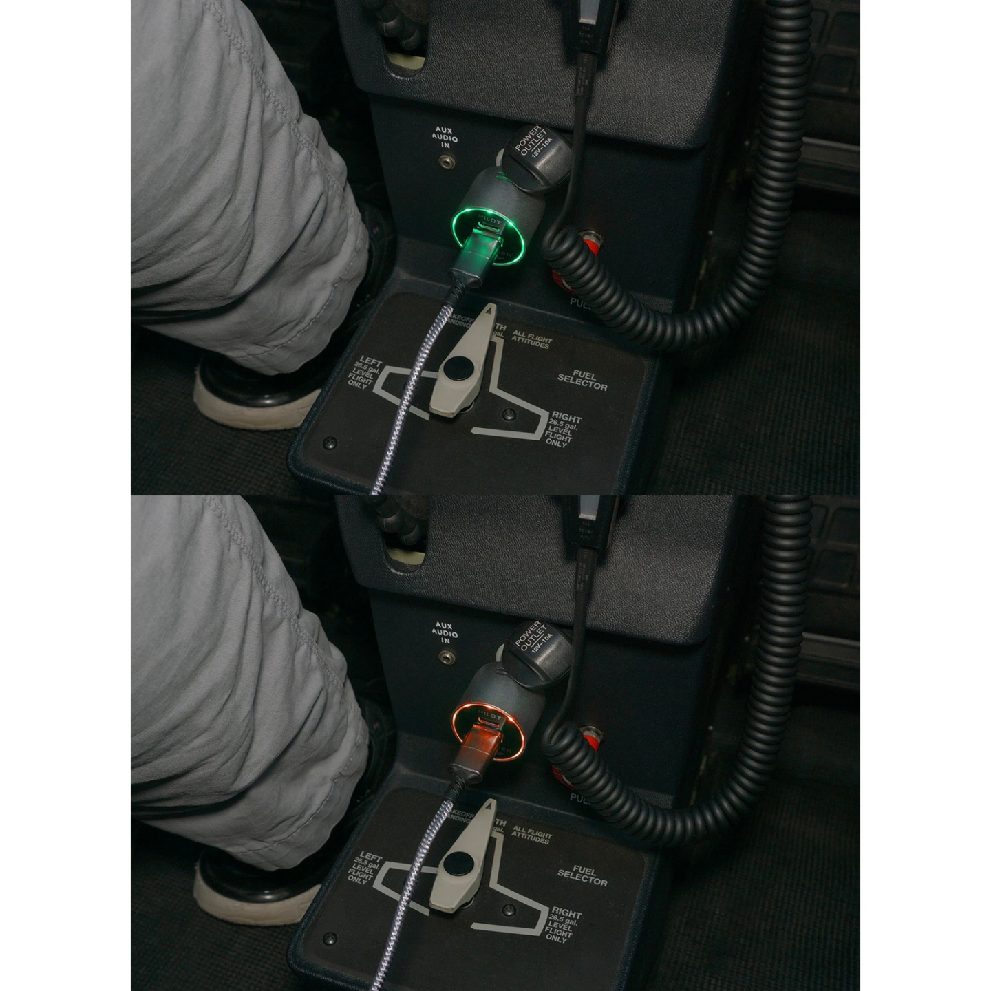 PILOT CO-Charger - USB Charger with integrated CO Detection
