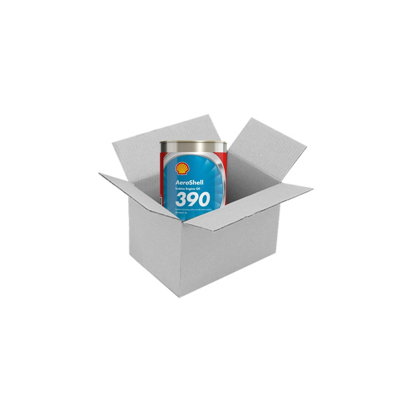 AeroShell Turbine Oil 390 - Box (24x 1 AQ Cans, US