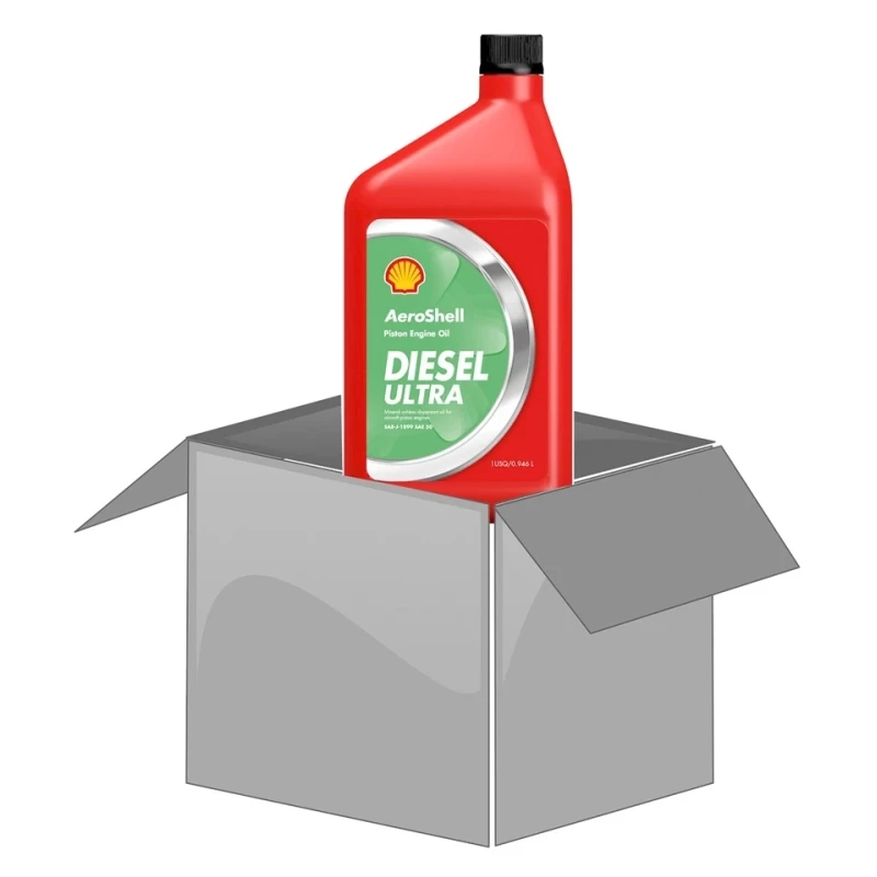 AeroShell Oil Diesel Ultra - Karton (12 x 1 Liter Flaschen)