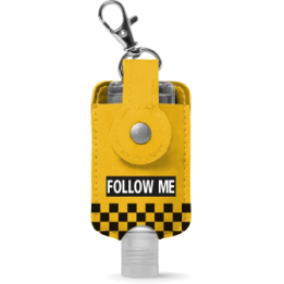 Hygiene Key Ring FOLLOW ME - incl. disinfection ge