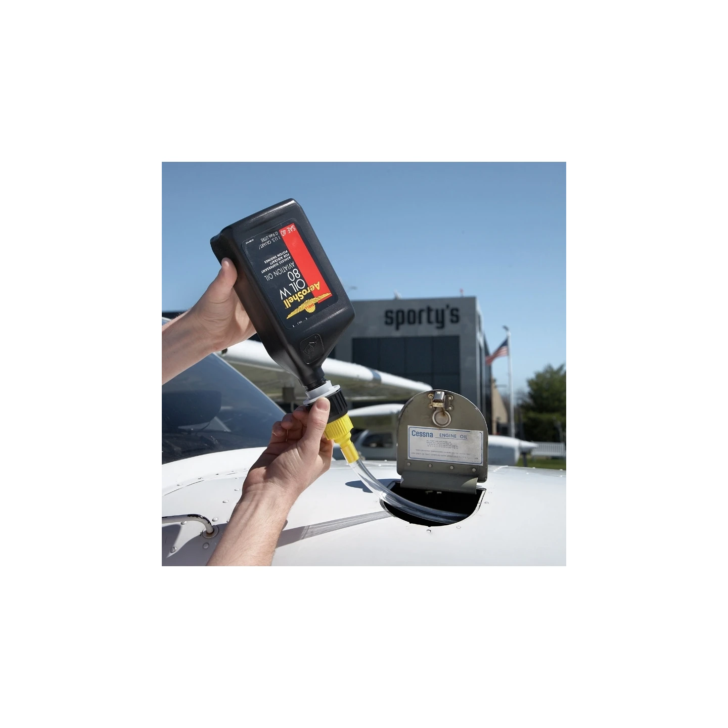 Oil Insertion Aid - for US Quart and Litre Oil Bottles