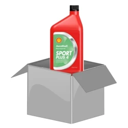 AeroShell Oil Sport PLUS 4 - Karton (12x 1 Liter Flaschen)