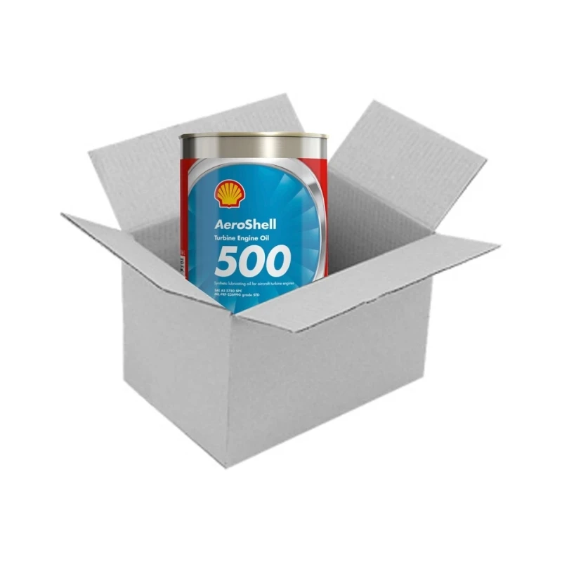 AeroShell Turbine Oil 500 - Karton (24x 1 AQ Dosen, US-Quart)