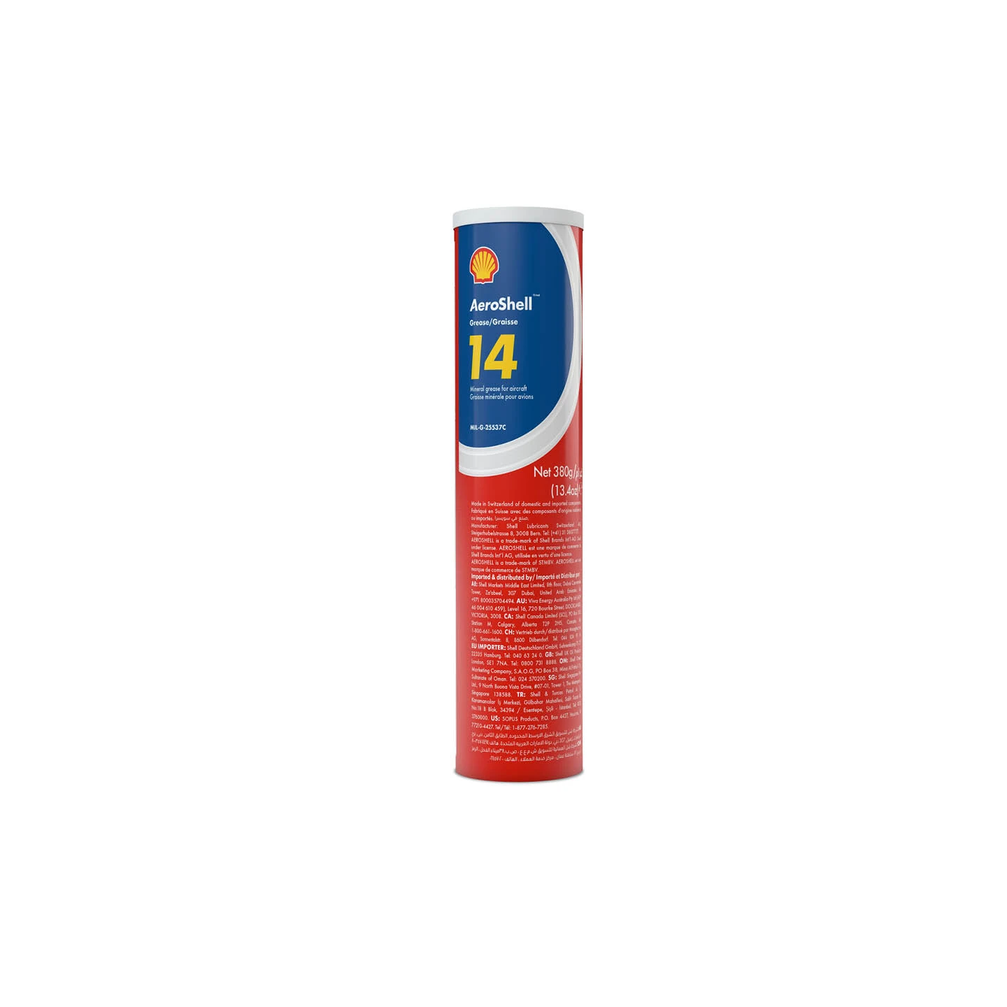 AeroShell Grease 14 - Box (30x Cartridges à 380 g)