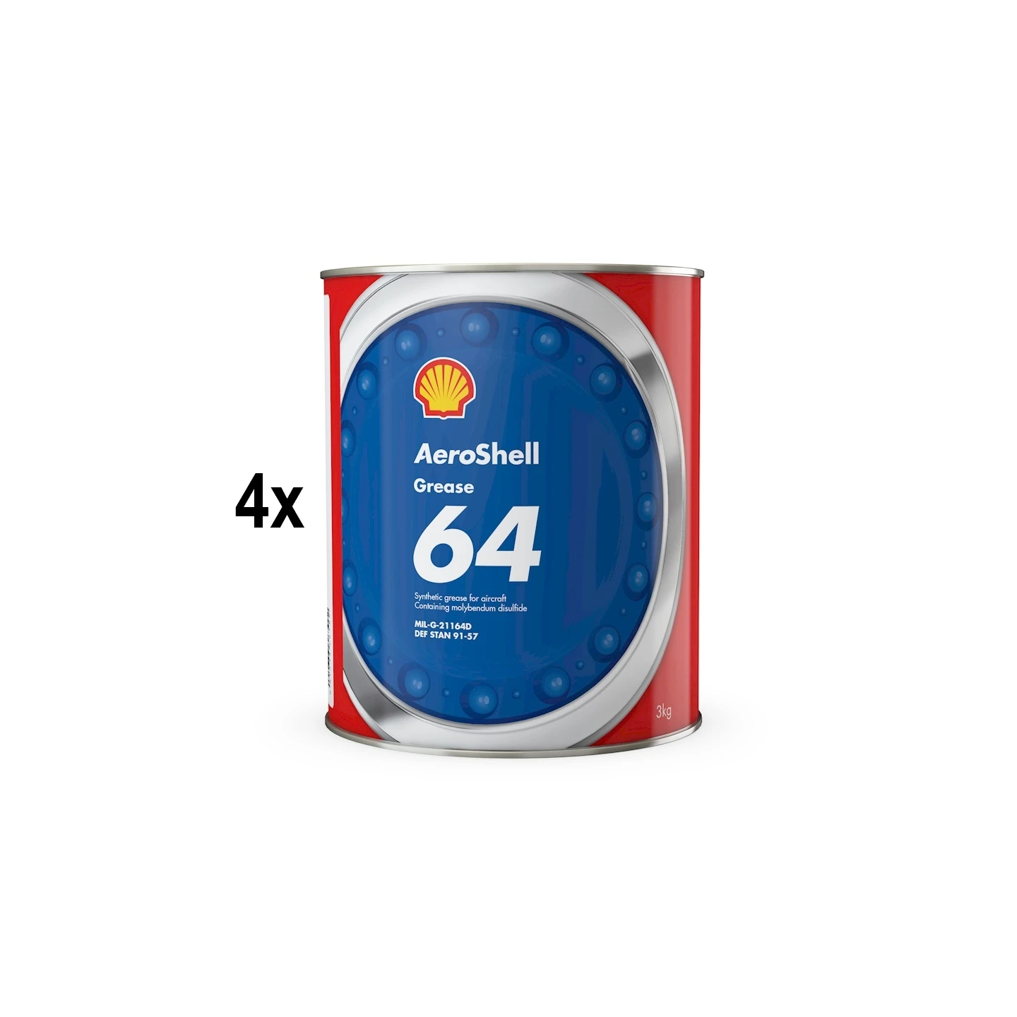 AeroShell Grease 64 - Box (4x 3 kg Cans), former G