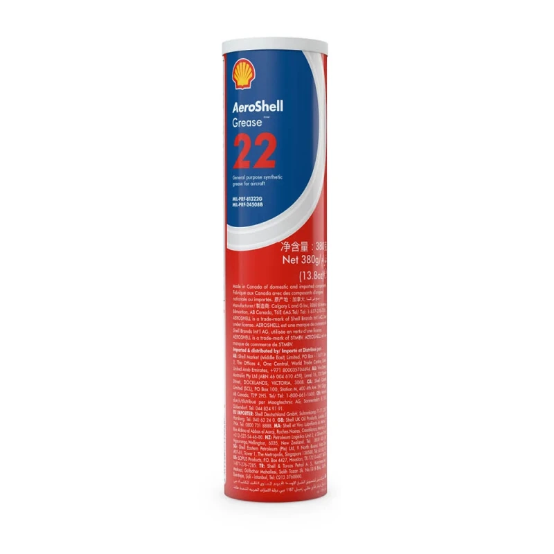 AeroShell Grease 22 - Karton (10x 380 g Kartuschen)