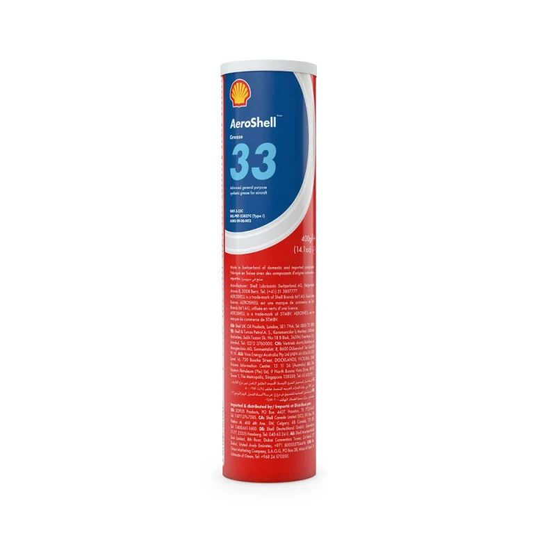 AeroShell Grease 33 - Karton (10x 400 g Kartuschen)