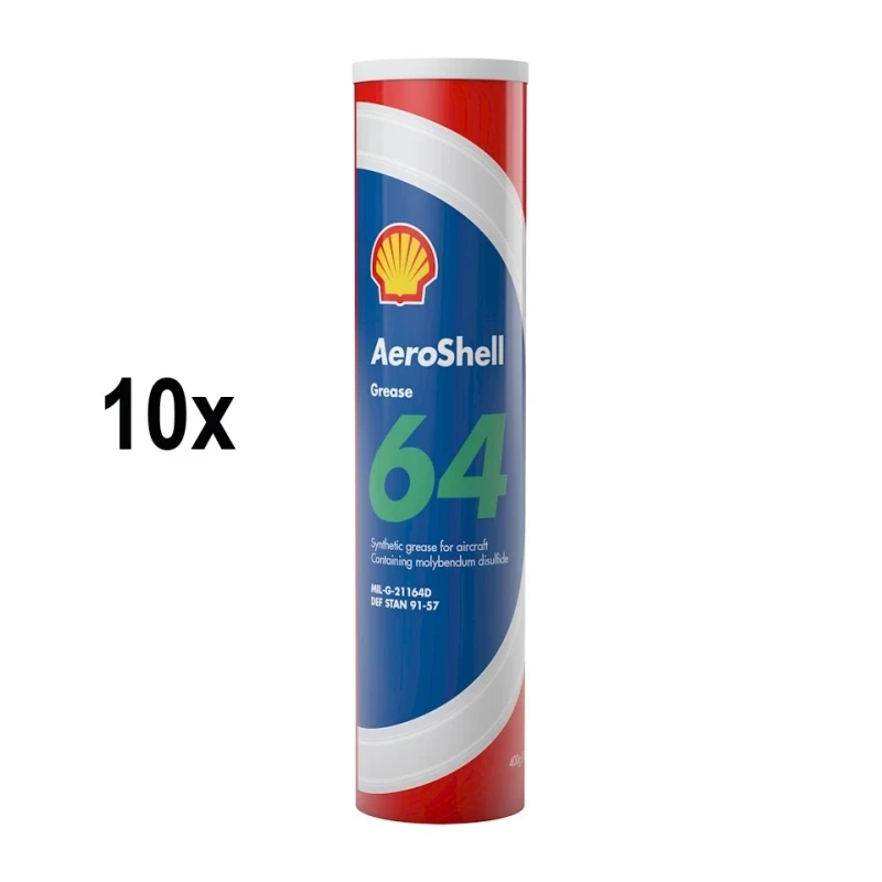 AeroShell Grease 64 - Karton (10x 400 g Kartuschen), ehemals Grease 33MS
