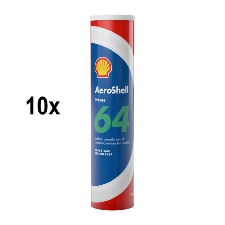 AeroShell Grease 64 - Karton (10x 400 g Kartuschen), ehemals Grease 33MS