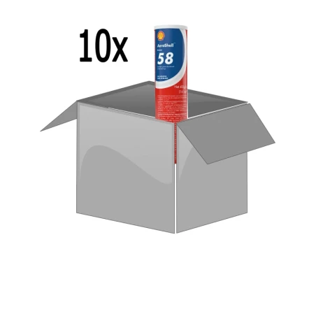 AeroShell Grease 58 - Karton (10x 400 g Kartuschen)
