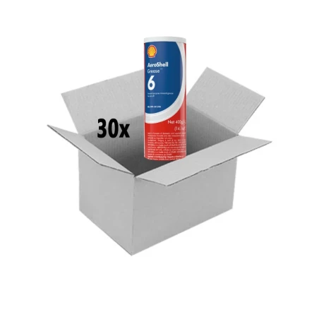 AeroShell Grease 6 - Karton (30x 400 g Kartuschen)