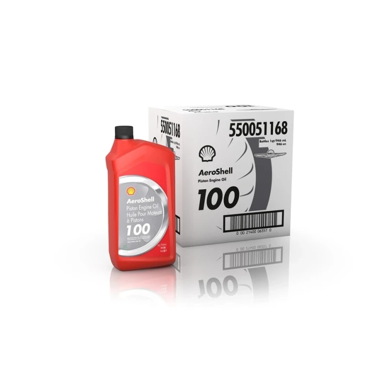 AeroShell Oil 100 - Karton (6x 1 AQ Flaschen, US-Quart)