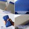 Double-sided sponge for aircraft cleaning