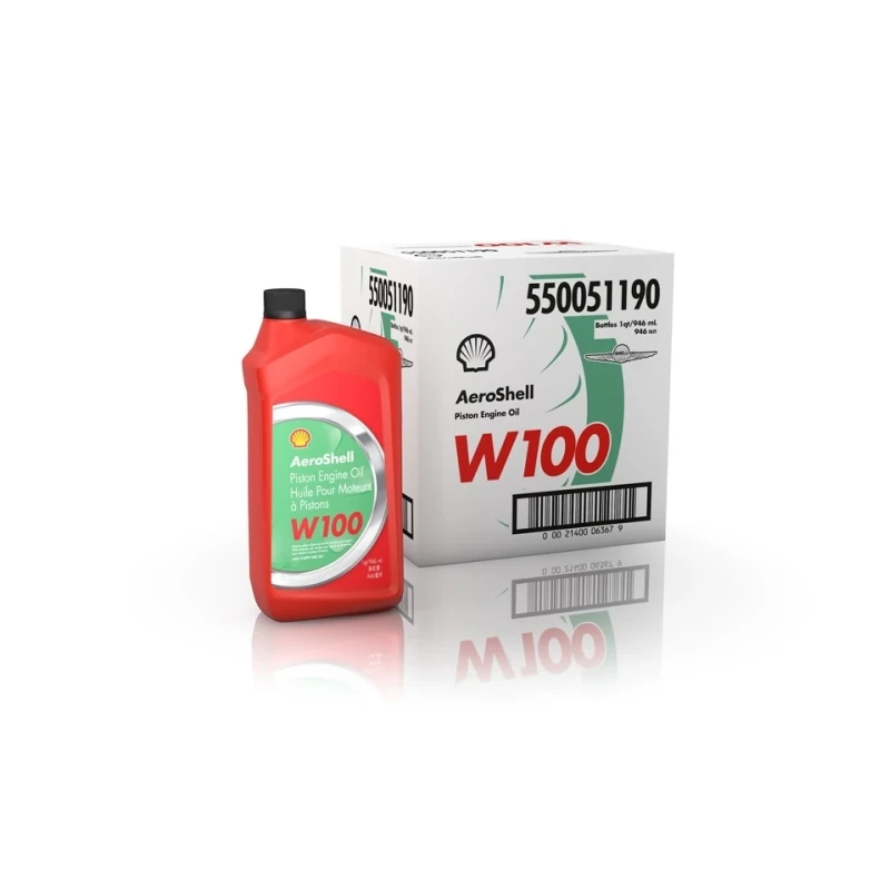 AeroShell Oil W100 - Karton (6x 1 AQ Flaschen, US-Quart)
