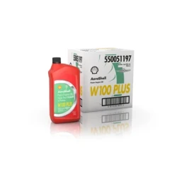 AeroShell Oil W100 PLUS - Karton (6x 1 AQ Flaschen, US-Quart)