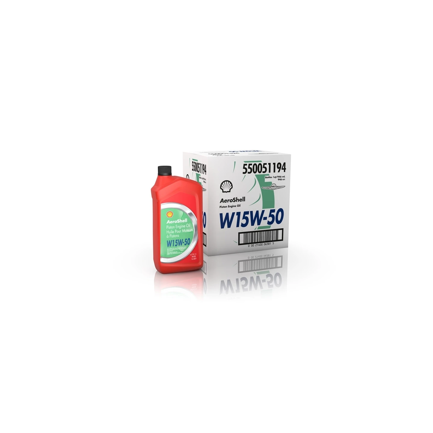 AeroShell Oil W 15W-50 (multigrade) - Box (6x 1 AQ