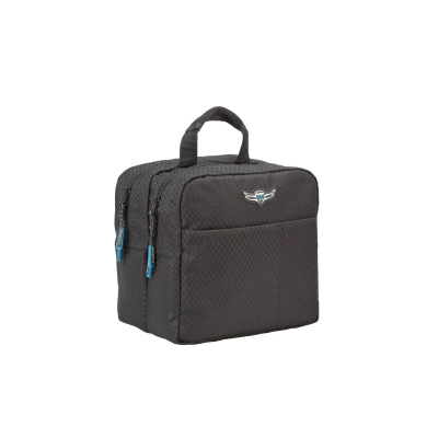 Doppel- Headset Tasche - schwarz