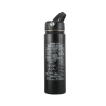 Flight Gear Water Bottle - 650 ml, with print Aeronautical information