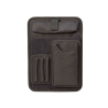 Pilot pouch with smartphone and pen holder - Velcro surface