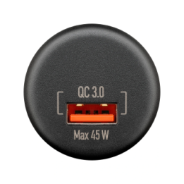 USB-A Einbaucharger mit offenen Kabelenden - max. 45 W, Kabellänge 150 mm
