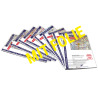 Set of ICAO charts Germany 2025 powered flight - with foil, folded