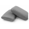 Microfiber sponge for aircraft cleaning
