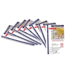 Set of ICAO charts Germany 2025 MF incl. night low routes - without foil, folded